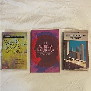 Classic Literature Book Trio